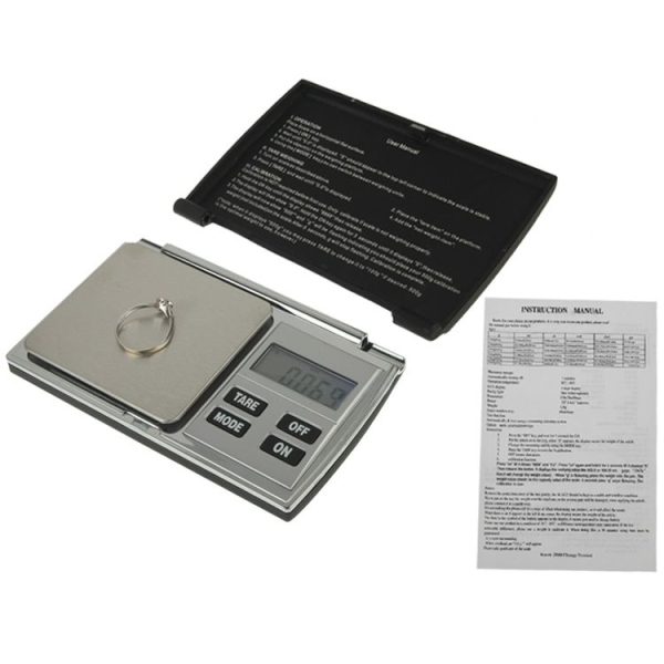 100g / 0.01g Flip Open Digital Scale with Backlight LCD Screen - Image 7