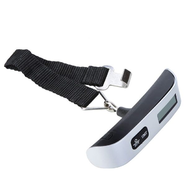 Mini Handheld Luggage Electronic scales with Zero and Tare (Black) - Image 3