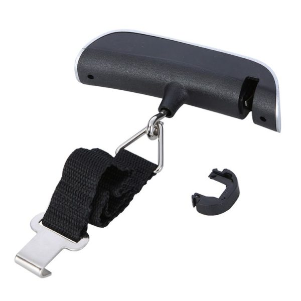Mini Handheld Luggage Electronic scales with Zero and Tare (Black) - Image 4