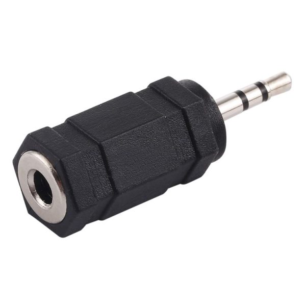 2.5mm Male to 3.5mm Female Audio Adapter - Image 2