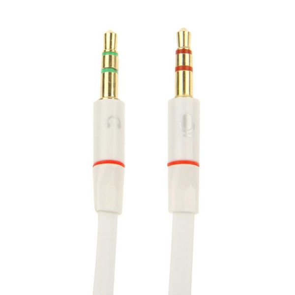 3.5mm female to 3.5mm Male Microphone Jack + 3.5mm Male Earphone Jack Adapter Cable - Image 3