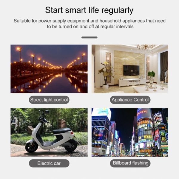 Multifunction Weekly Programmable Electronic Timer (White) - Image 6
