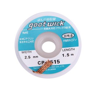 Goot Wick / Desoldering Wick 2515 (width: 2.5mm, length: 1.5m)