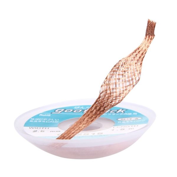 Goot Wick / Desoldering Wick 2515 (width: 2.5mm, length: 1.5m) - Image 4