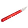 WLXY-9311, WLXY Tool Precision Knife with Replaceable Blade for Mat Cutting / Model Making / Etching / Carving / Scoring / Trimming, OAL: 145mm, Size: 121mm x 10mm Diameter (Red) - Image 3
