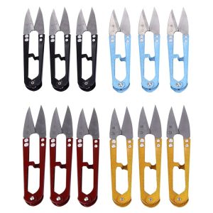 12 PCS Iron & Steel Thread Clippers, Size: 110 x 25 x 0.8mm