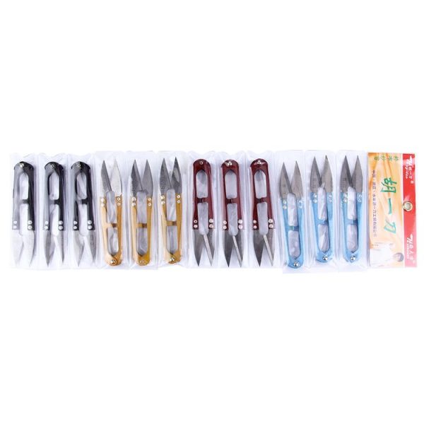 12 PCS Iron & Steel Thread Clippers, Size: 110 x 25 x 0.8mm - Image 4