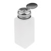 250ml Push Down Alcohol and Liquid Container Bottle (White)