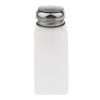 250ml Push Down Alcohol and Liquid Container Bottle (White) - Image 2