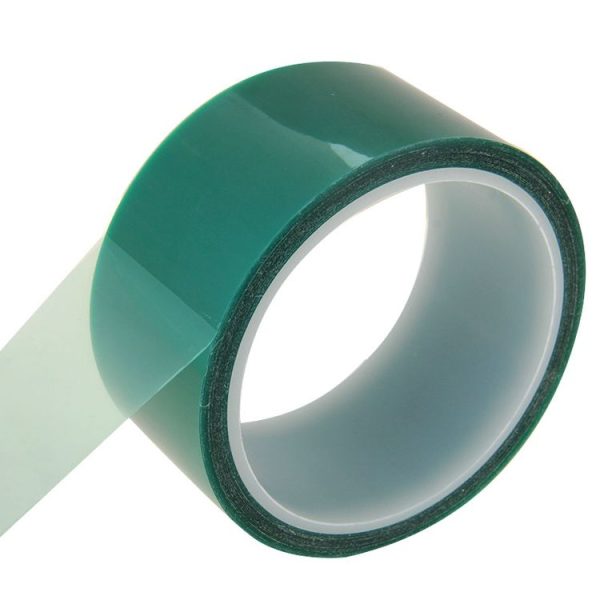 45mm High Temperature Resistant Green Powder Coating Masking Tape, Length: 33m - Image 3