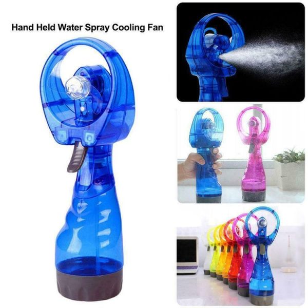 YC-8333 Hand-held Water Spray Fan (Color Random Delivery) - Image 2