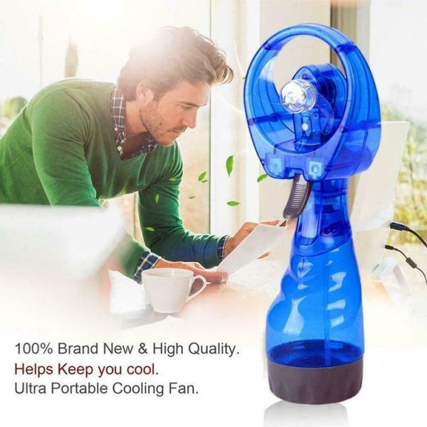 YC-8333 Hand-held Water Spray Fan (Color Random Delivery) - Image 6