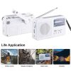 Multi-function Portable Solar / Cranked Dynamo Power LED Flashlight with AM / FM Radio & Mobile Phone Charger - Image 4