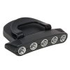 Head Light HeadLamp Cap Torch Bulb, 5 LED White Light Two Mode Adjustable (Black) - Image 4