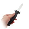 5pcs Tricky Retractable Plastic Knife, Fun Gag Toy (Black) - Image 2
