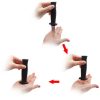 5pcs Tricky Retractable Plastic Knife, Fun Gag Toy (Black) - Image 5