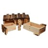 Magic Compartment Wooden Puzzle Box with Secret Drawer, Size: L - Image 3