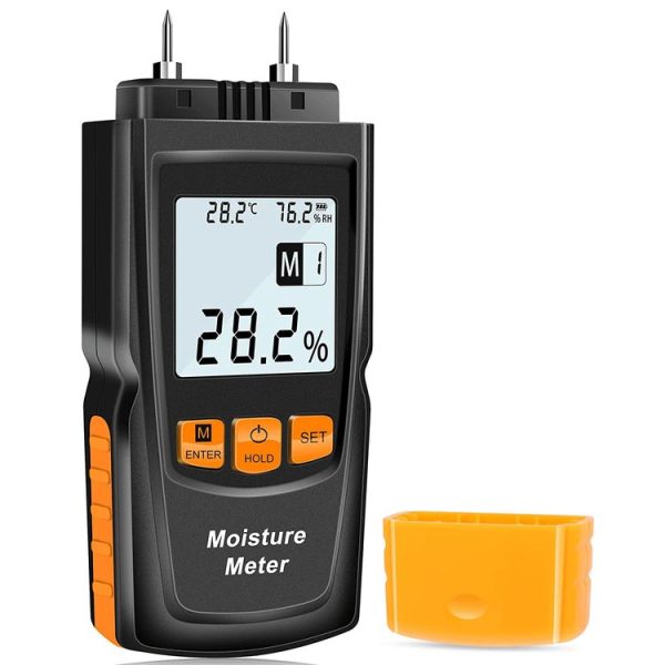 GM610 Digital Wood Moisture Meter (Black)