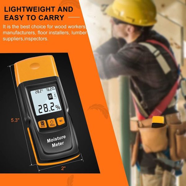 GM610 Digital Wood Moisture Meter (Black) - Image 10
