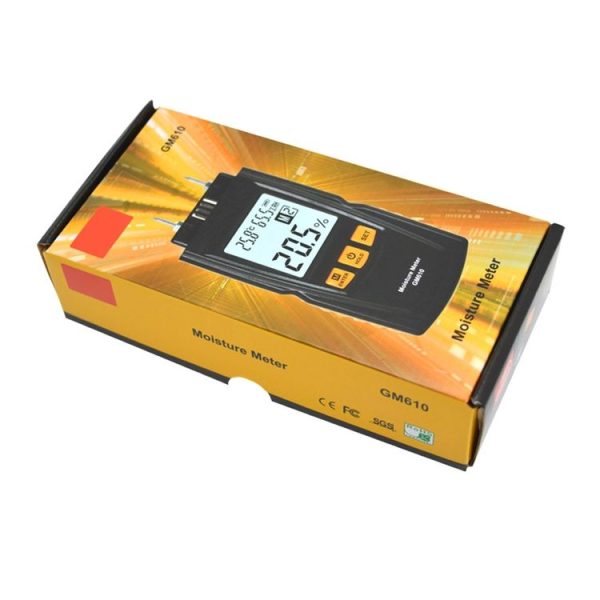 GM610 Digital Wood Moisture Meter (Black) - Image 4