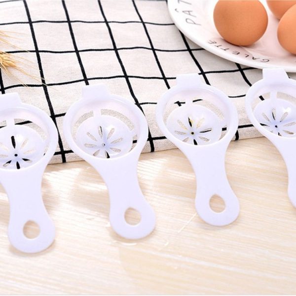 20pcs Separator for Egg White and Yolk (White) - Image 2