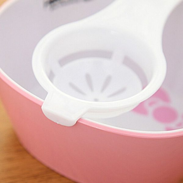 20pcs Separator for Egg White and Yolk (White) - Image 3
