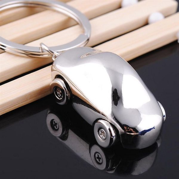 Car-shaped Metal Key Chain - Image 5