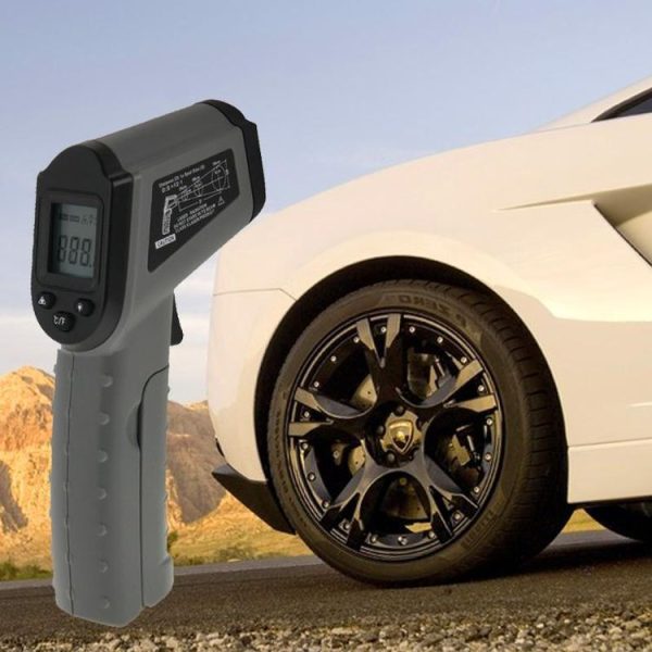 DT-8500 LCD Digital Infrared Thermometer, Temperature Range: -50-500 Celsius Degree (Grey) - Image 10
