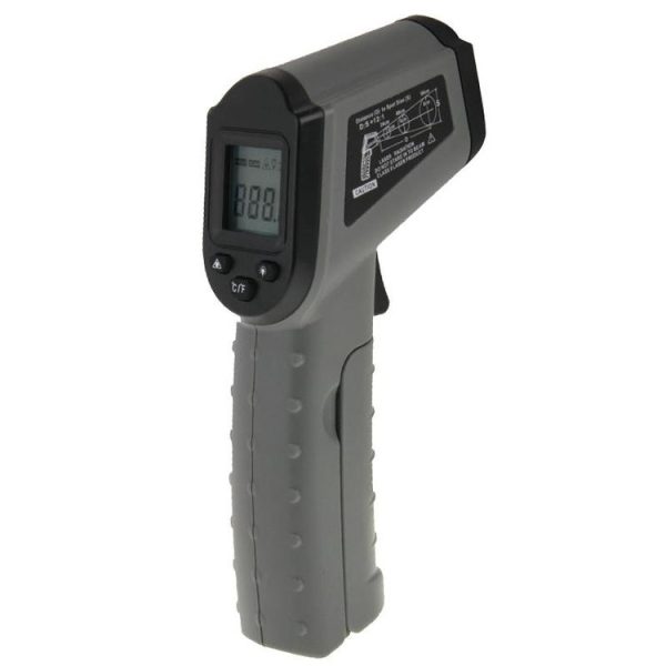 DT-8500 LCD Digital Infrared Thermometer, Temperature Range: -50-500 Celsius Degree (Grey) - Image 2