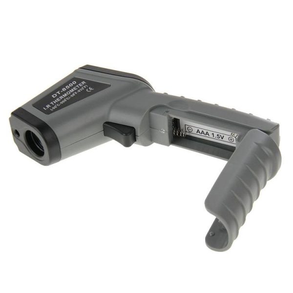 DT-8500 LCD Digital Infrared Thermometer, Temperature Range: -50-500 Celsius Degree (Grey) - Image 4