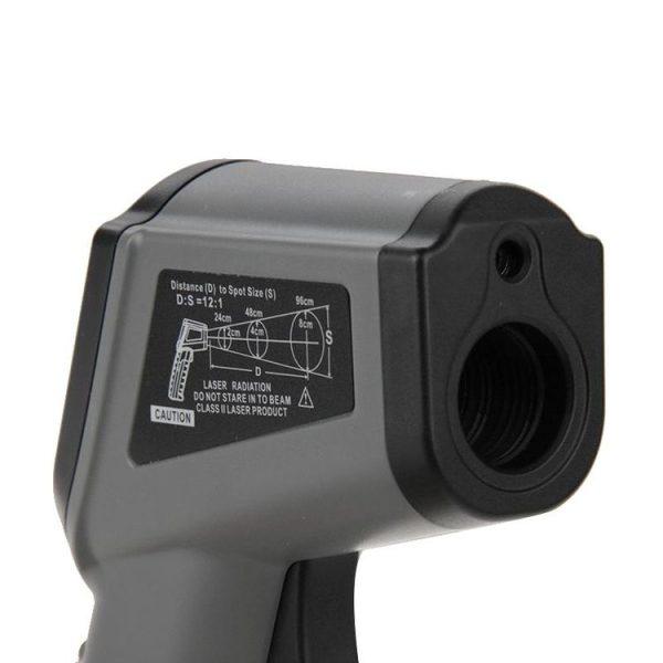 DT-8500 LCD Digital Infrared Thermometer, Temperature Range: -50-500 Celsius Degree (Grey) - Image 6
