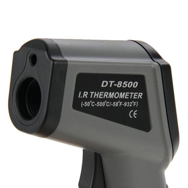 DT-8500 LCD Digital Infrared Thermometer, Temperature Range: -50-500 Celsius Degree (Grey) - Image 7