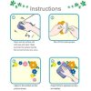 Christmas Series Snow and Snowman Pattern Glitter Window Stickers, Size: 41cm*29cm - Image 5