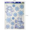 Christmas Series Snow and Snowman Pattern Glitter Window Stickers, Size: 41cm*29cm - Image 6