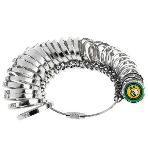 Metal Combination Ring Sizer Mandrel Finger Sizing Stick, HK Size: 1-33 - Image 4