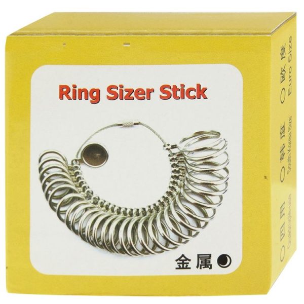 Metal Combination Ring Sizer Mandrel Finger Sizing Stick, HK Size: 1-33 - Image 5