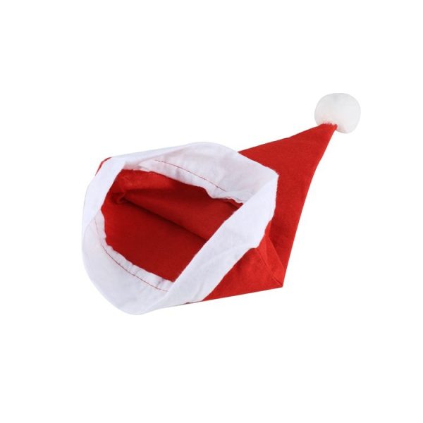 2 PCS Embroidered Christmas Party Santa Hat Non-woven Christmas Hat, Size: 36cm x 29cm - Image 4