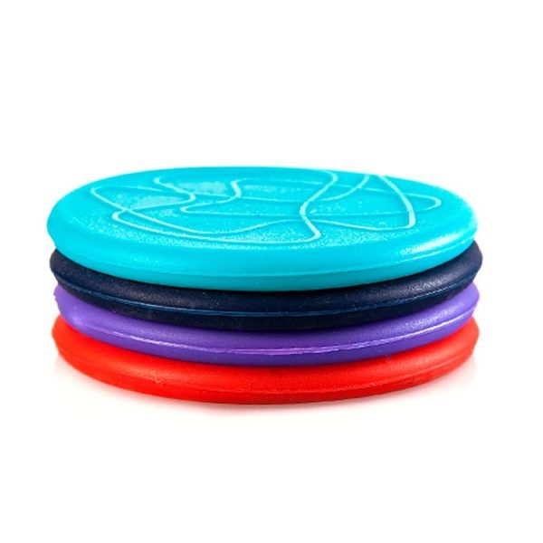 Anti-slip Silicone Red Wine & Tea & Coffee Cup Mat / Cup Lid, Random Color Delivery - Image 3