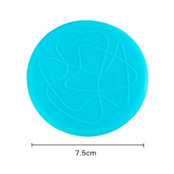 Anti-slip Silicone Red Wine & Tea & Coffee Cup Mat / Cup Lid, Random Color Delivery - Image 4