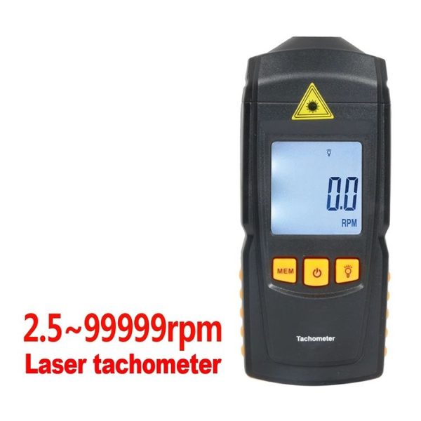 BENETECH GM8905 Handheld Digital Laser Tachometer, Range: 2.5-99999RPM - Image 2