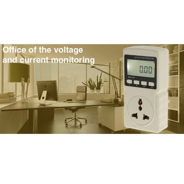 BENETECH GM86 LCD Display MAX 10A Micro Power Monitor Energy Meter, EU Plug - Image 7
