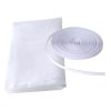 DIY Polyester Fly Screen / Window Screen Hook and Loop Fastener Mosquito Net (White) - Image 2
