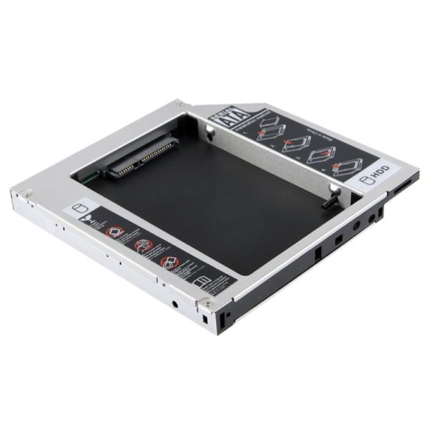2.5 inch Universal Second HDD Caddy, SATA to SATA HDD Hard Drive Caddy, Thickness: 12.7mm - Image 2