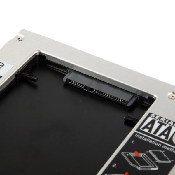 2.5 inch Universal Second HDD Caddy, SATA to SATA HDD Hard Drive Caddy, Thickness: 12.7mm - Image 4