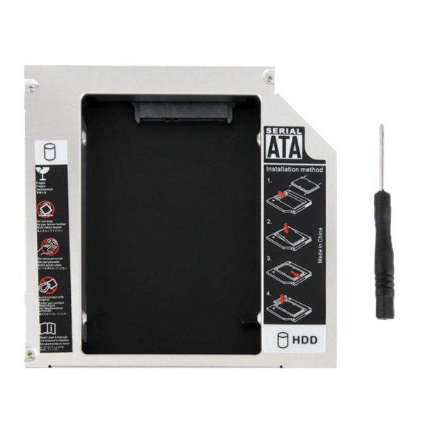 2.5 inch Universal Second HDD Caddy, SATA to SATA HDD Hard Drive Caddy, Thickness: 12.7mm - Image 6