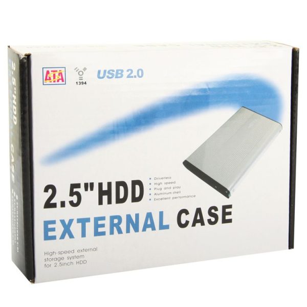 2.5 inch SATA HDD External Case, Size: 126mm x 75mm x 13mm (Black) - Image 7