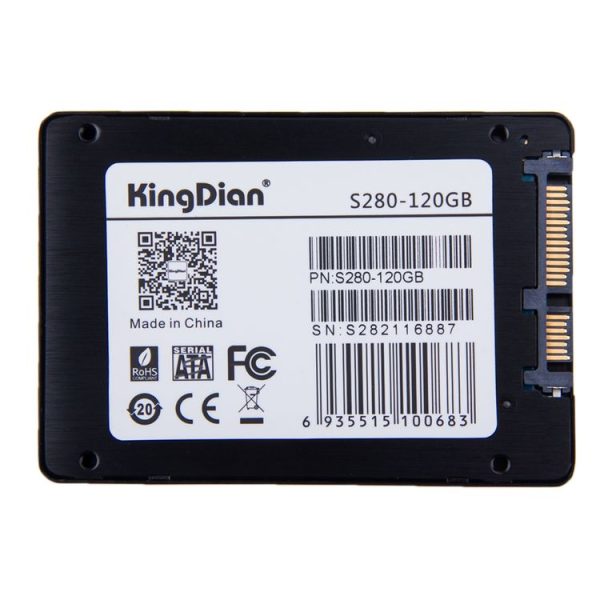 Kingdian S280 120GB 2.5 inch Solid State Drive / SATA III Hard Disk for Desktop / Laptop - Image 3