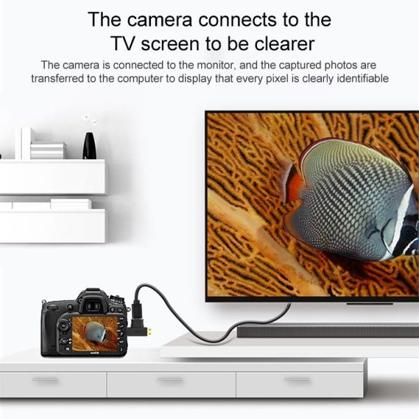 3 in 1 HDMI Female to Mini HDMI Male + Micro HDMI Male Adapter (Black) - Image 6
