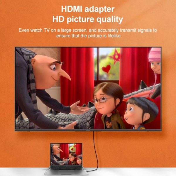 Gold Plated Micro HDMI Male to Micro HDMI Female Adapter (Black) - Image 6