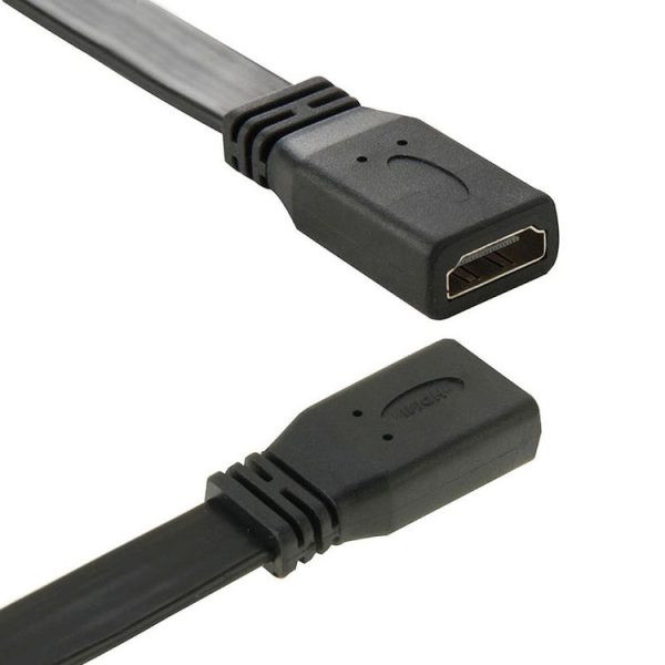 30cm High Speed V1.4 HDMI 19 Pin Female to HDMI 19 Pin Female Connector Adapter Cable - Image 2